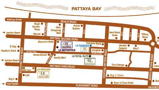 LK Mansion-Map